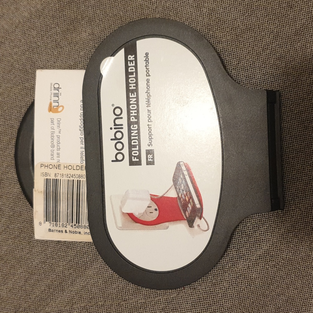 Bobino Black Folding Phone Holder NWT